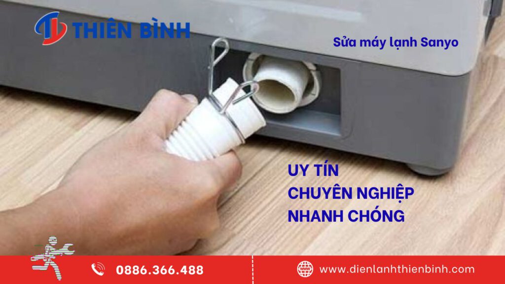Quy trình các bước sửa máy lạnh không thoát nnước tại Trung tâm sửa máy lạnh Điện lạnh Thiên Bình
