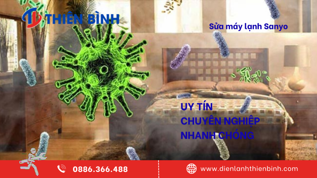 Nguyên nhân khiến máy lạnh Sanyo có mùi hôi khó chịu