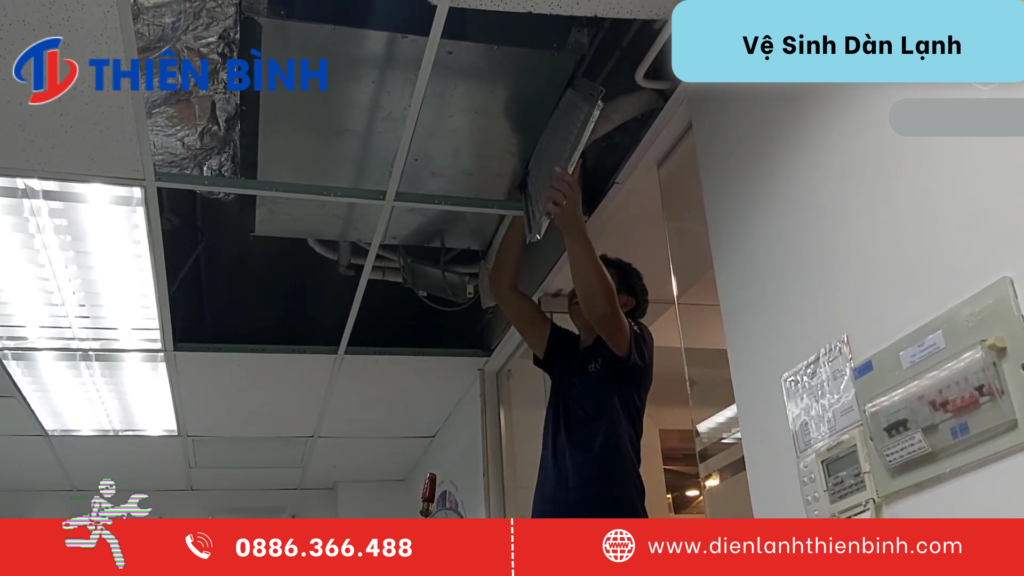 Hướng dẫn vệ sinh dàn lạnh dấu trần nối ống gió - Daikin VRV