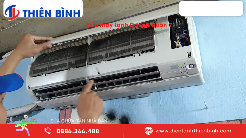 Trung tâm sửa máy lạnh Daikin Quận 7 chuyên nghiệp