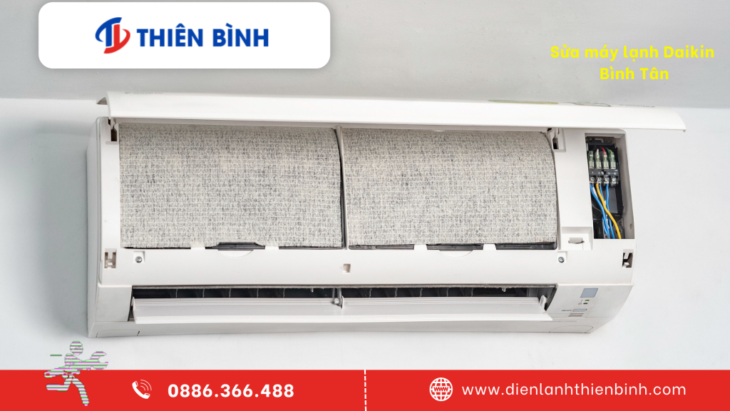 Quy trình chi tiết sửa máy lạnh Daikin Quận Bình Tân của Điện lạnh Thiên Bình