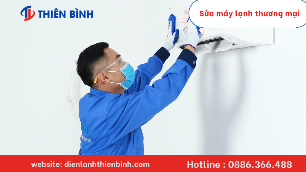 Quy trình chuyên nghiệp khi sửa máy lạnh thương mại Daikin