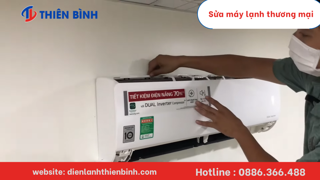 Các lỗi thường gặp của máy lạnh thương mại Daikin