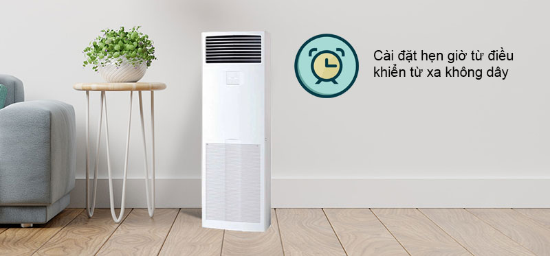 Cài đặt hẹn giờ từ điều khiển từ xa không dây