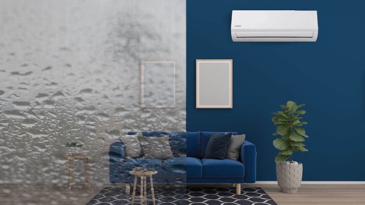 che-do-dehumidification-tren-may-lanh-comfee-1_5-hp-cfs-13fwff-v Chế độ Dehumidification duy trì độ ẩm phù hợp cho toàn bộ căn phòng