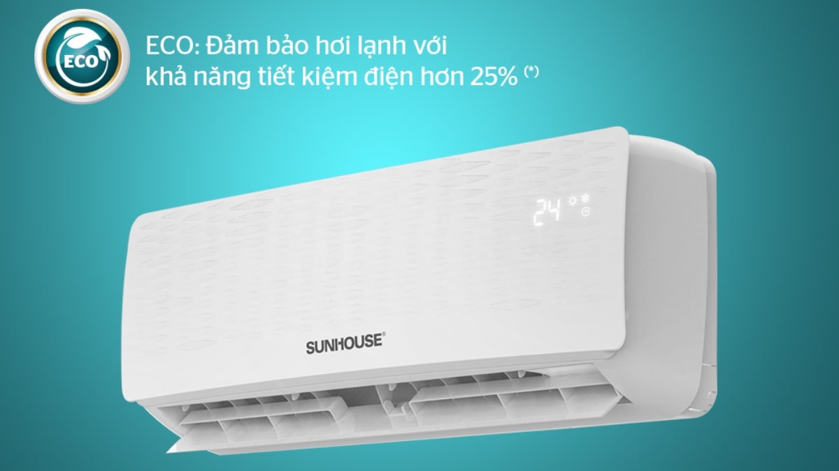 Chế độ ECO nâng cao khả năng tiết kiệm điện