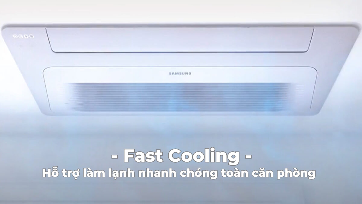 Công nghệ Fast Cooling giúp làm lạnh toàn căn phòng nhanh chóng