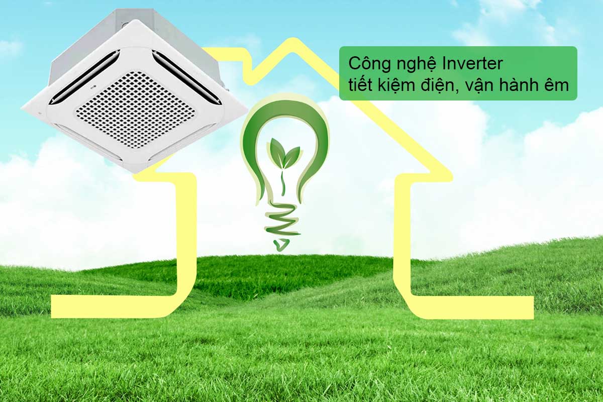 cong-n13 Công nghệ Inverter tiết kiệm điện, vận hành êm
