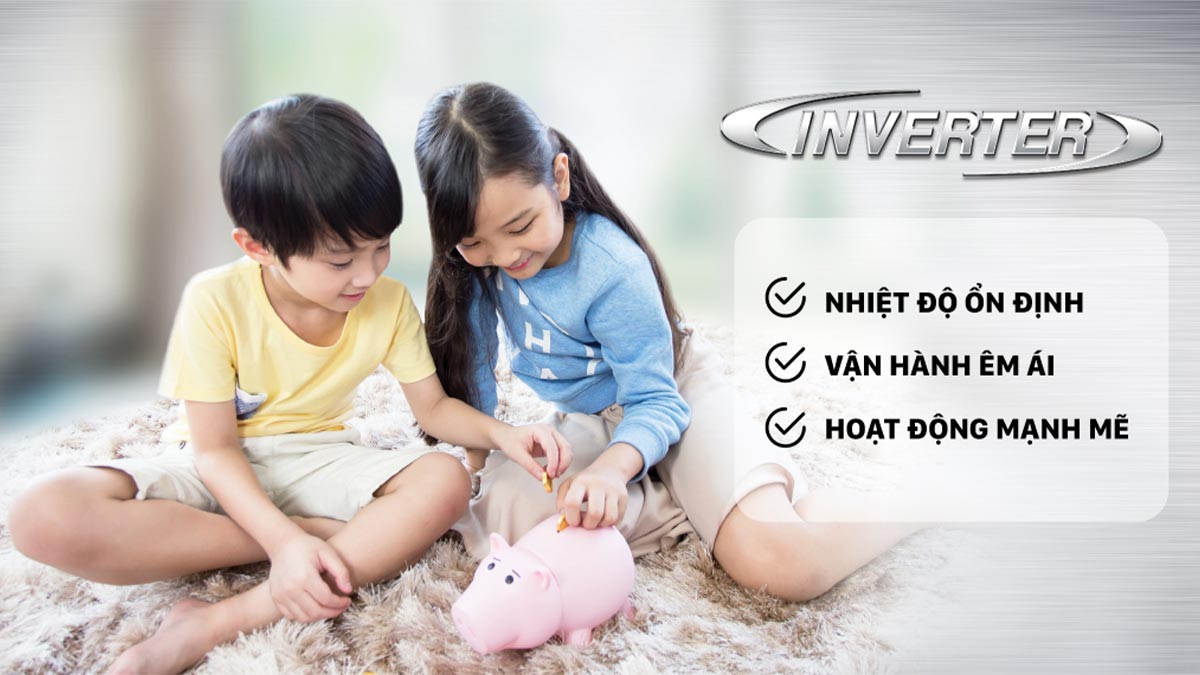 Công nghệ Inverter trên máy lạnh Daikin tiết kiệm điện hiệu quả