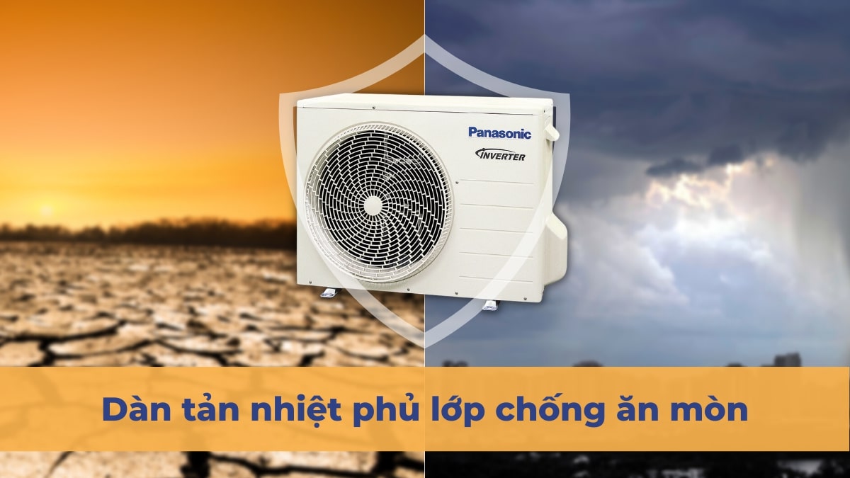 Dàn tản nhiệt bền bỉ có khả năng chống chọi mọi điều kiện thời tiết