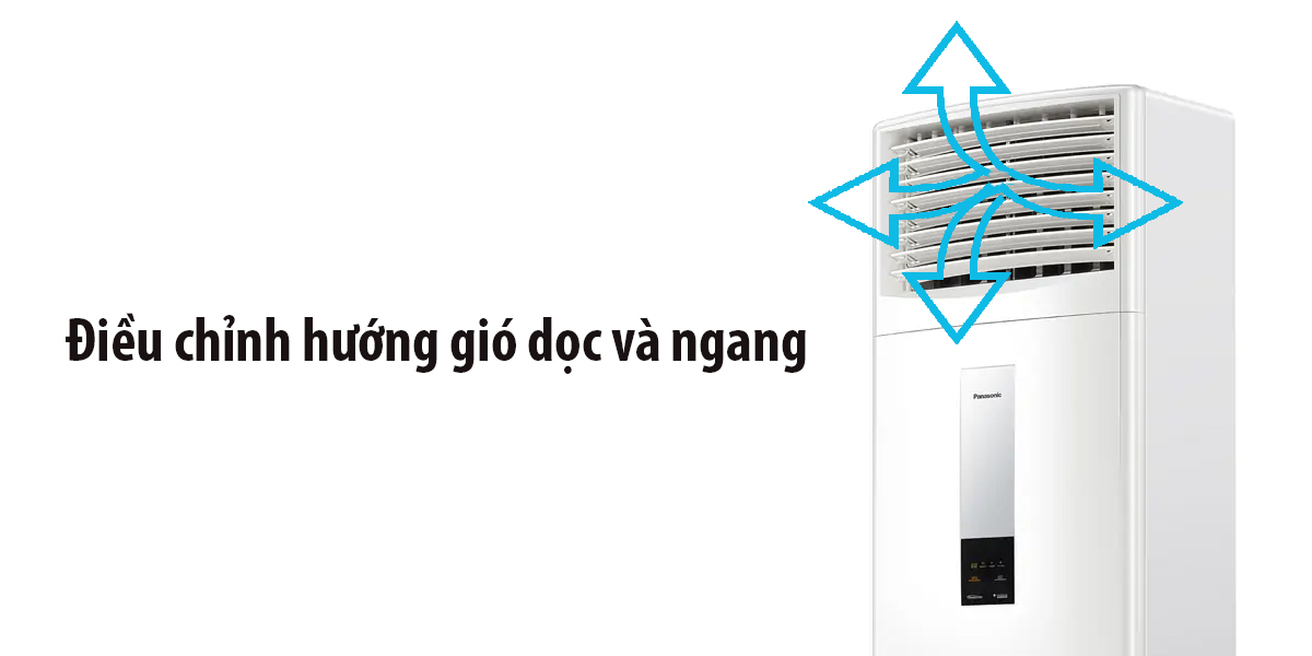 Điều chỉnh hướng gió dọc và ngang
