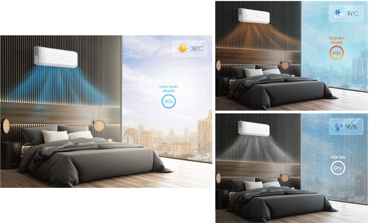 dieu-hoa-casper-inverter-2-chieu-xh-09if35-lam-lanh-suoi-am-nhanh Điều hòa Casper có khả năng làm lạnh, sưởi ấm nhanh