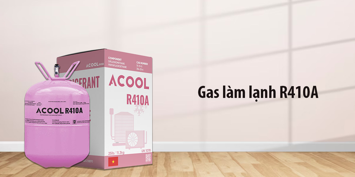 Loại gas làm lạnh R-410A