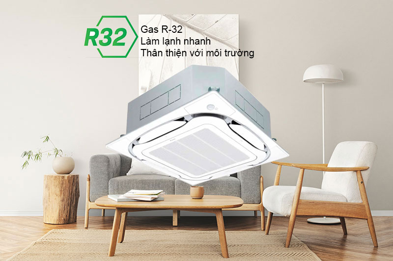 Sử dụng môi chất làm lạnh từ gas R32