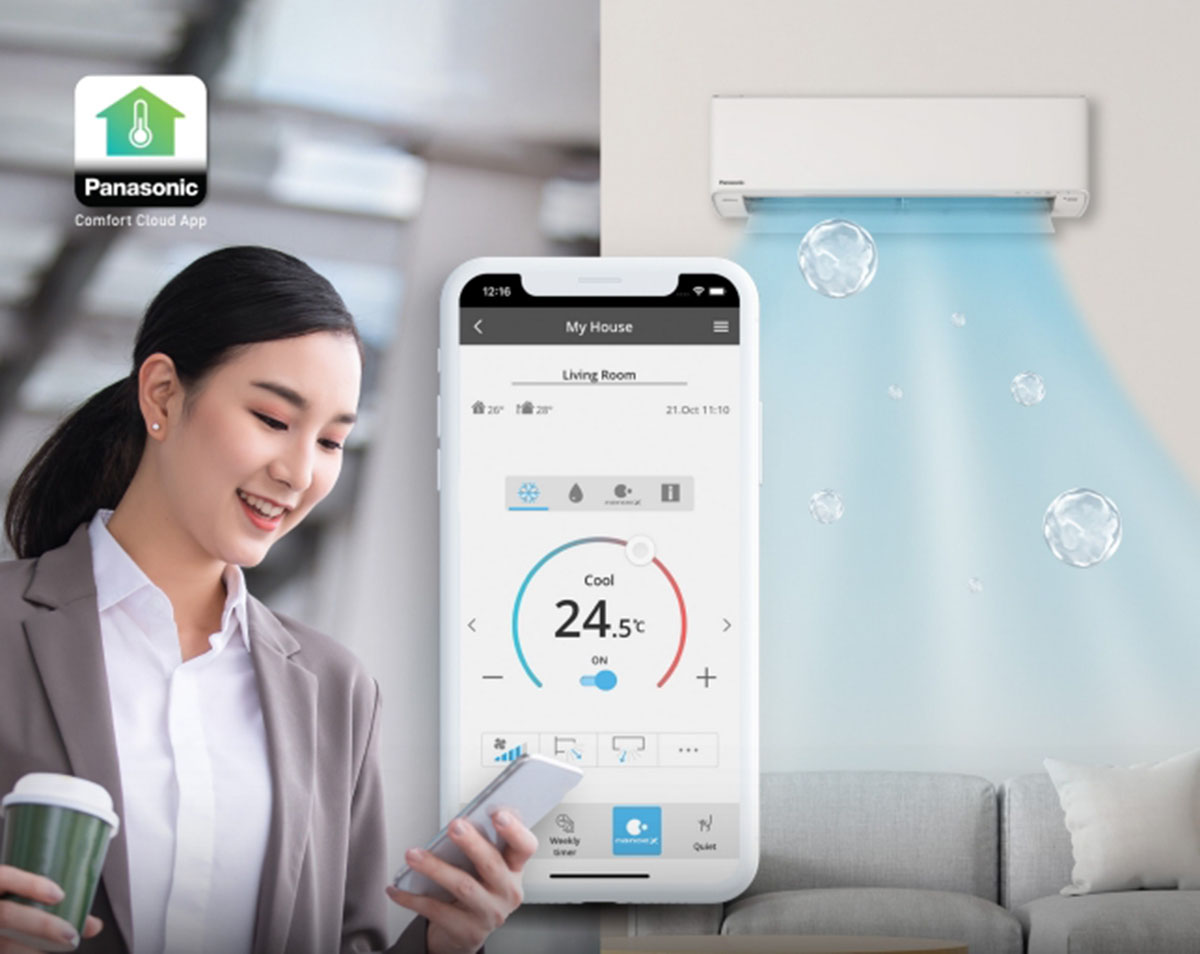 ket-noi-wifi-dieu-khien-tu-xa Ứng dụng Panasonic Comfort Cloud.