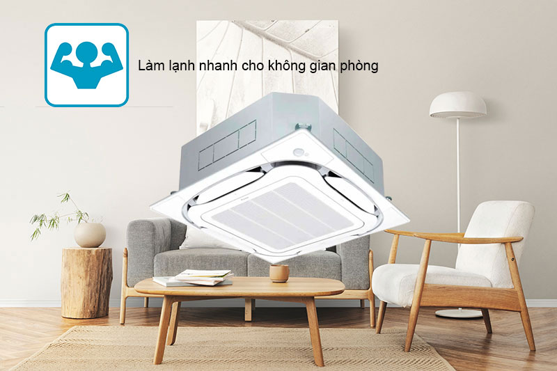 Làm lạnh nhanh cho không gian phòng