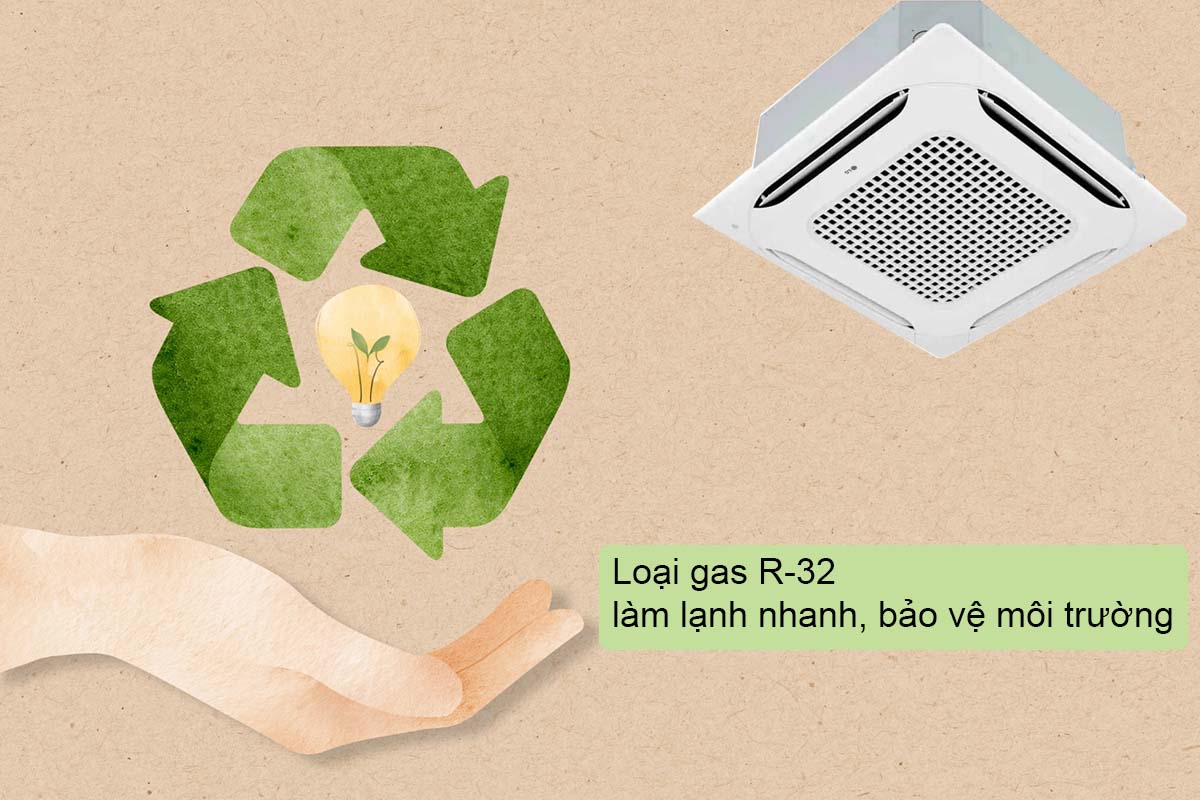 loai-g1 Loại gas R-32 làm lạnh nhanh, bảo vệ môi trường