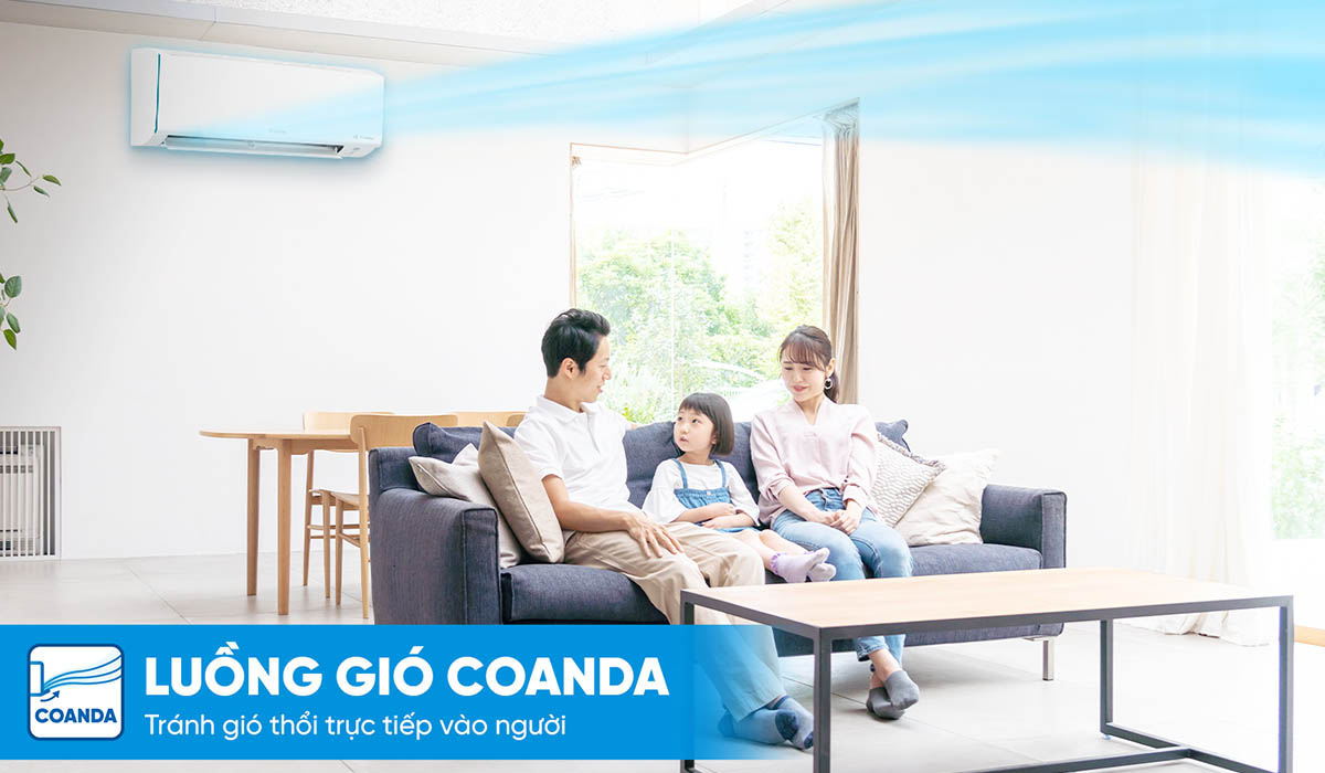 Luồng gió thoải mái Coanda