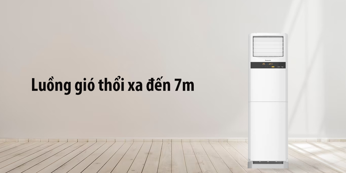 Luồng gió thổi xa đến 7m