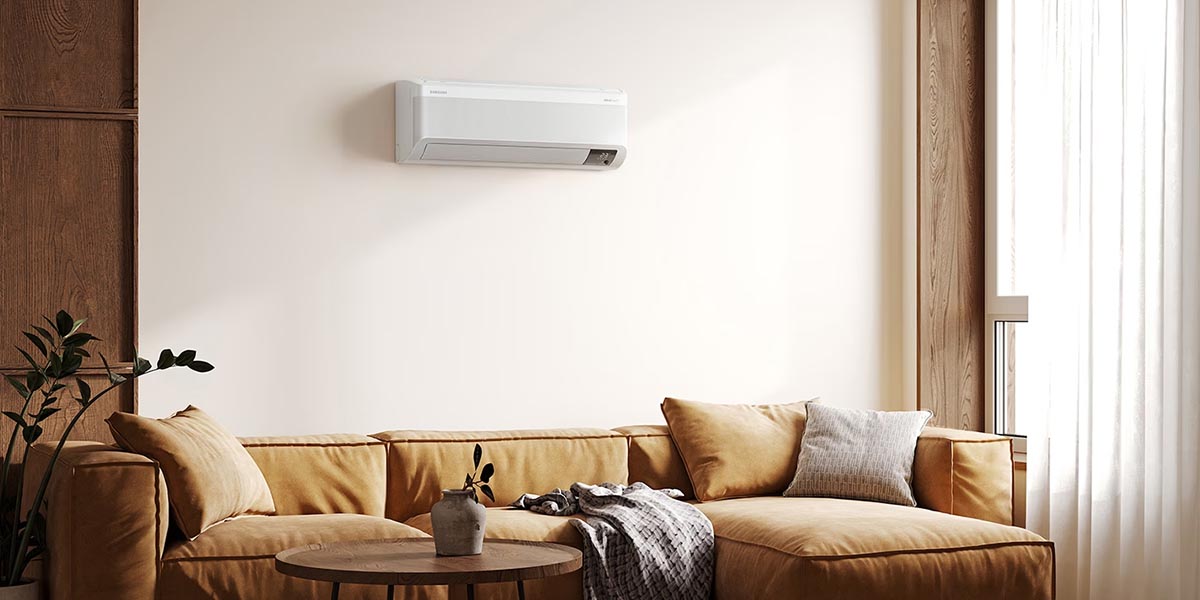 may-la11 Máy Lạnh Samsung Inverter 1.5 HP AR13CYFAAWKNSV sở hữu thiết kế đơn giản, hiện đại