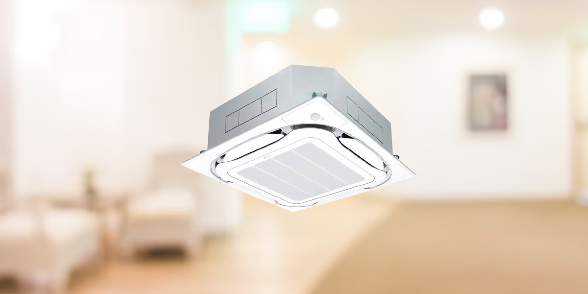 may-la14-1 Máy Lạnh Âm Trần Daikin Inverter 3 HP FCFC71DVM (3 Pha) có thiết kế gọn nhẹ