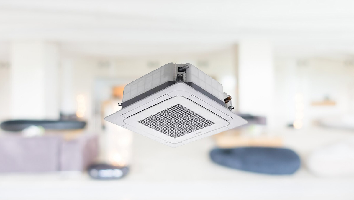 may-la141 Máy Lạnh Âm Trần Samsung Inverter 4 HP AC100TN4DKC/EA (3 Pha) có thiết kế phù hợp mọi không gian