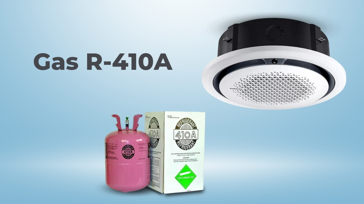 may-la215 Gas R-410A thân thiện môi trường và có hiệu suất cao