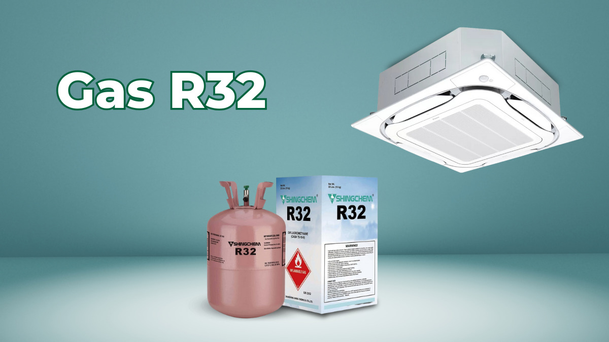may-la24 Gas R32 mang đến hiệu suất làm lạnh cao