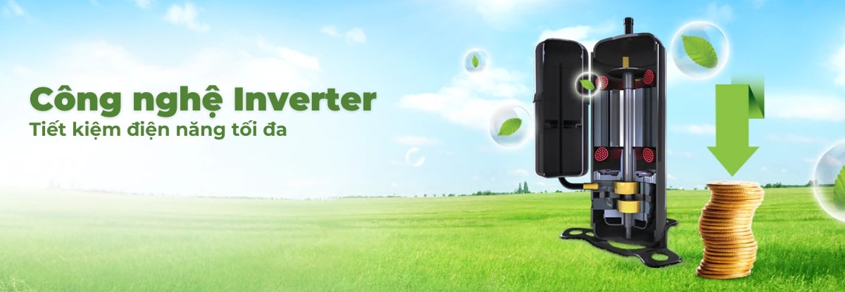 may-la3 Máy lạnh âm trần LG sử dụng công nghệ Inverter tiết kiệm điện