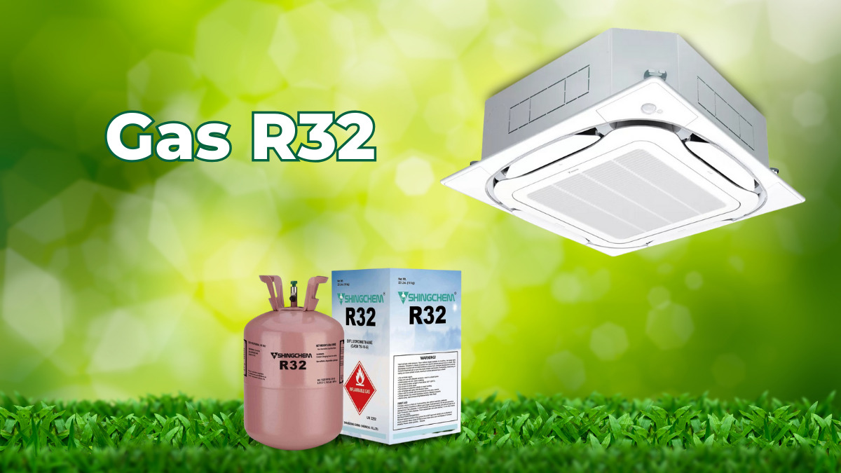 may-lanh-am-tran-daikin-inverter-3-hp-fcfc71dvm-1-pha-su-dung-gas-r32 Gas R32 có hiệu suất làm lạnh cao và không chứa các chất ảnh hưởng đến môi trường