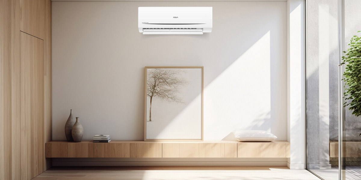 may-lanh-aqua-inverter-1-hp-aqa-rv10qc2-co-thiet-ke-hien-dai Máy Lạnh Aqua Inverter 1 Hp AQA-RV10QC2 có thiết kế hiện đại