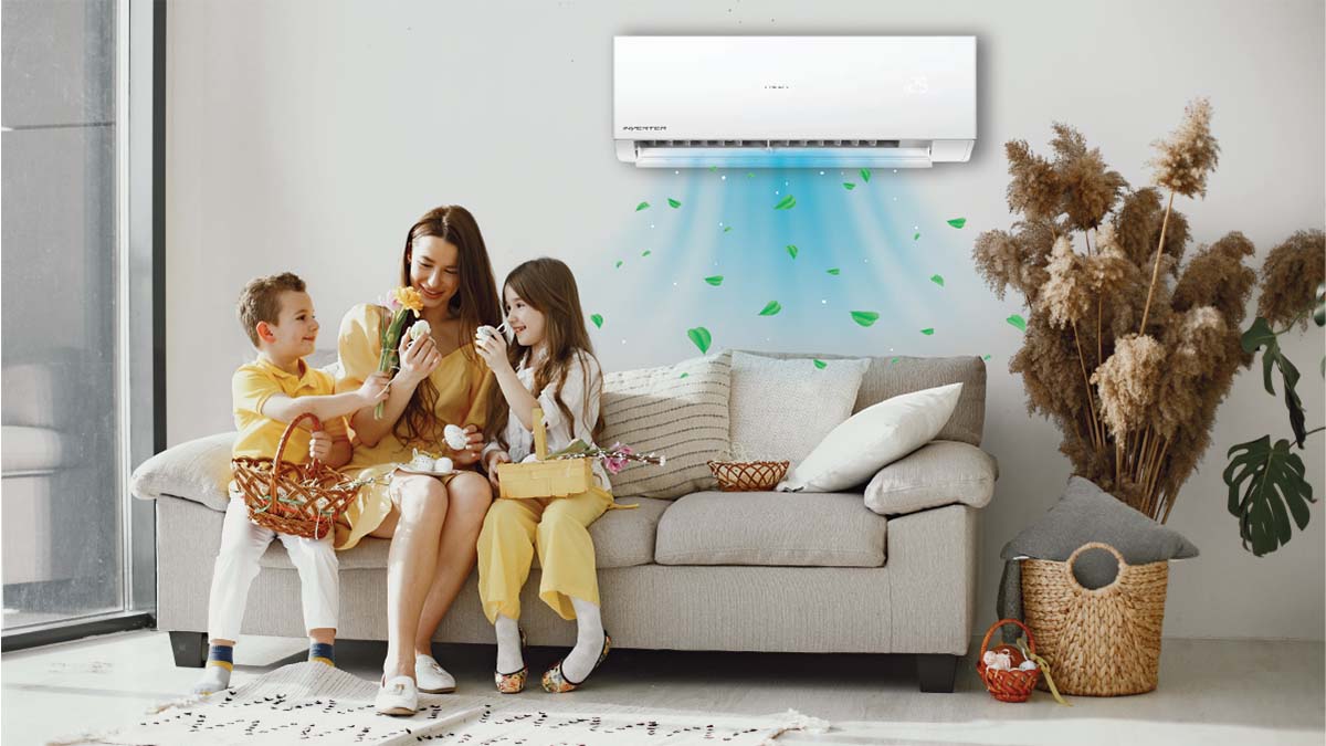 may-lanh-aqua-thiet-ke-toi-gian-hien-dai Thiết kế máy lạnh Aqua Inverter 2.5 Hp AQA-RV24QA tối giản, hiện đại