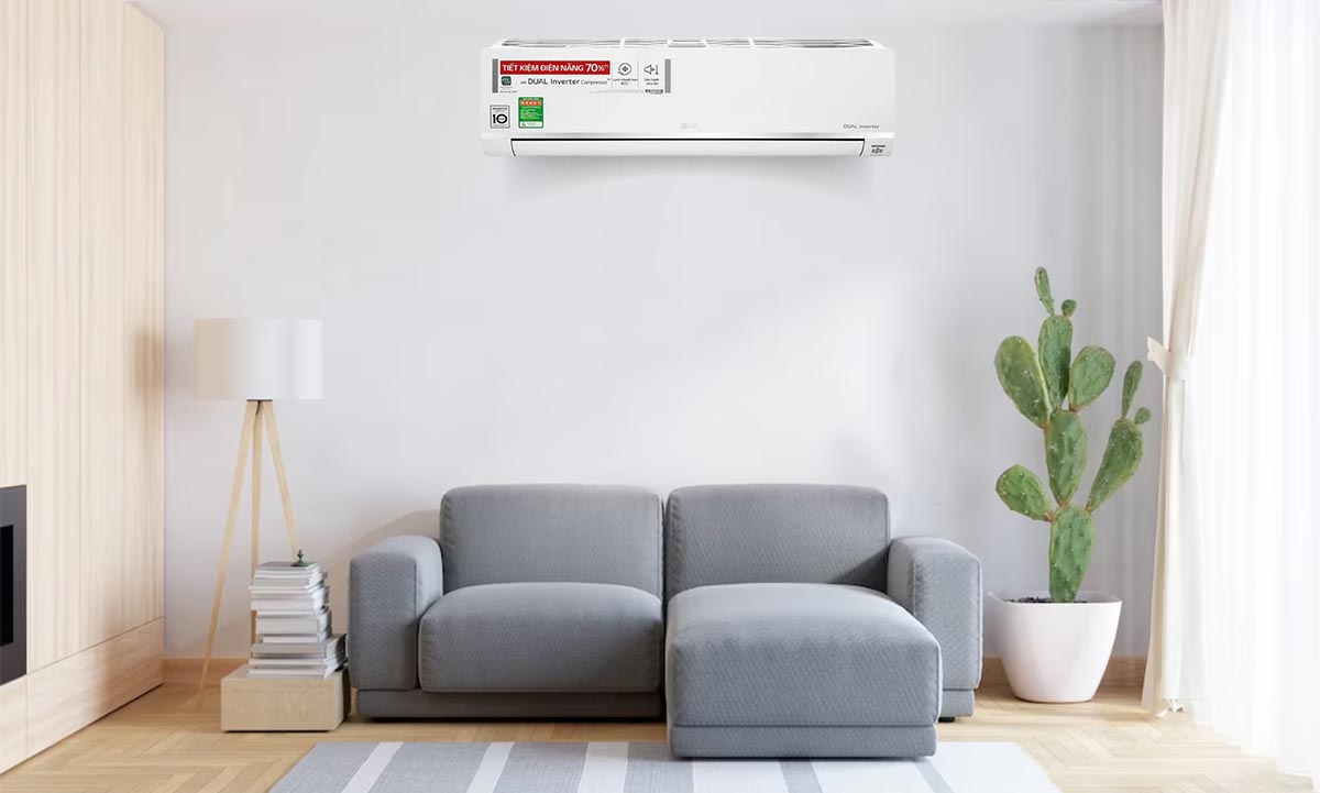 may-lanh-lg-inverter-1-hp-v10api1-pm-2-5-filter-so-huu-thiet-ke-toi-gian Máy Lạnh LG Inverter 1 Hp V10API1 (PM 2.5 filter) sở hữu thiết kế tối giản