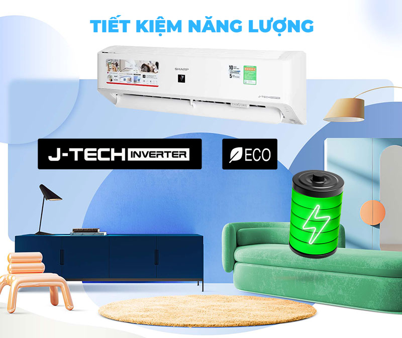 Công nghệ J-Tech Inverter và chế độ Eco
