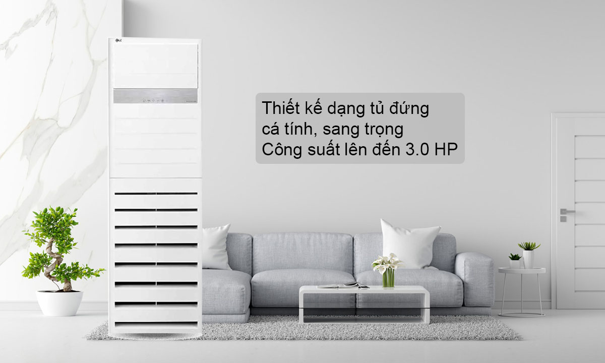 may-lanh-tu-dung-lg-3-0-hp-zpnq30gr5e0-zuac1-1-pha-thiet-ke-dang-tu-dung Thiết kế dạng tủ đứng cá tính, sang trọng