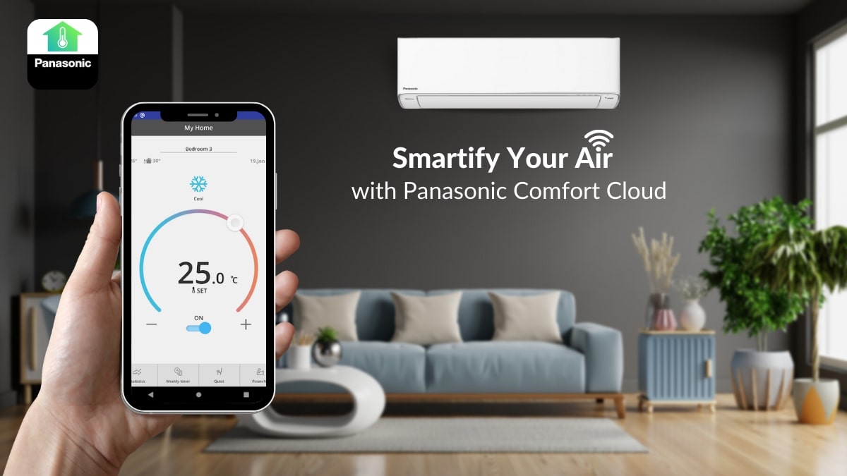 Ứng dụng Panasonic Comfort Cloud