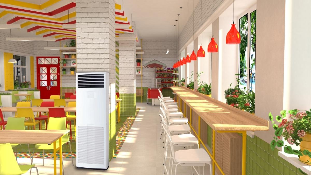 thiet-115 Máy Lạnh Tủ Đứng Daikin Inverter 5.5 HP FVA140AMVM (1 pha) - Điều Khiển Dây