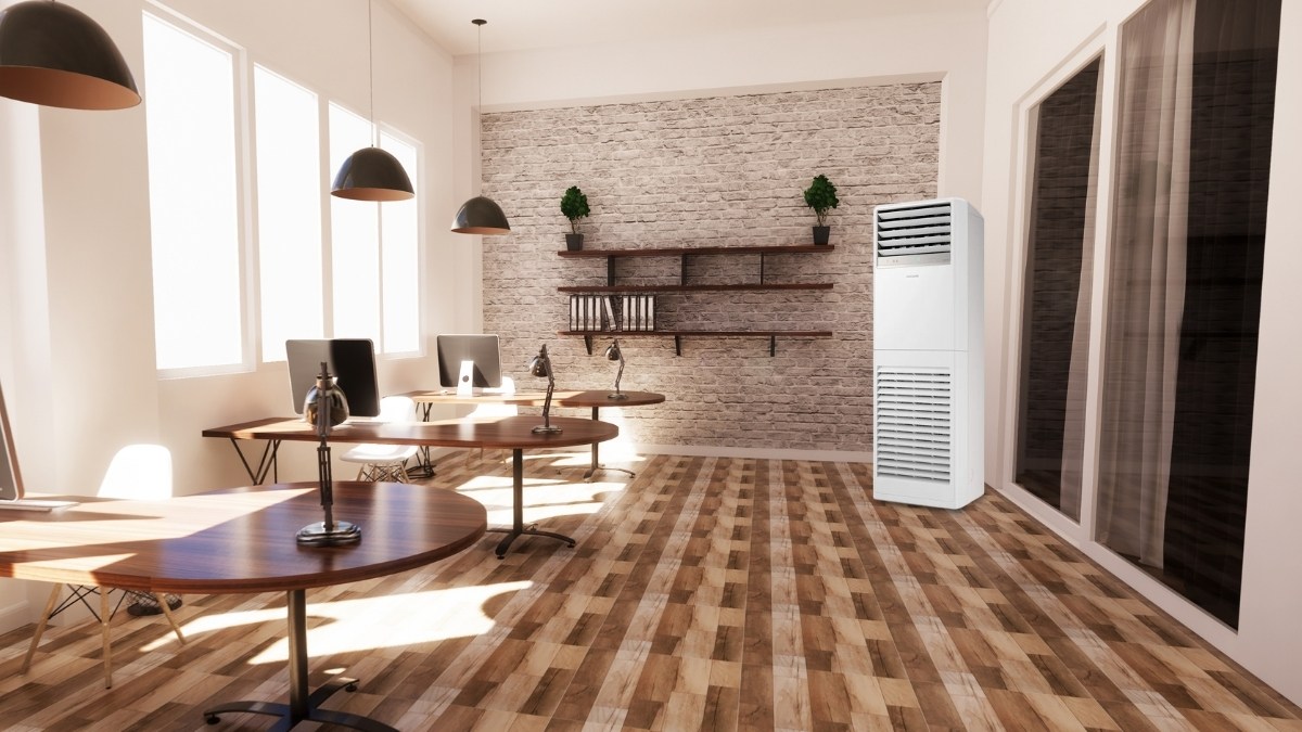 Máy Lạnh Tủ Đứng Samsung Inverter 5 HP AC048BNPDKC/TC có kiểu dáng thanh lịch