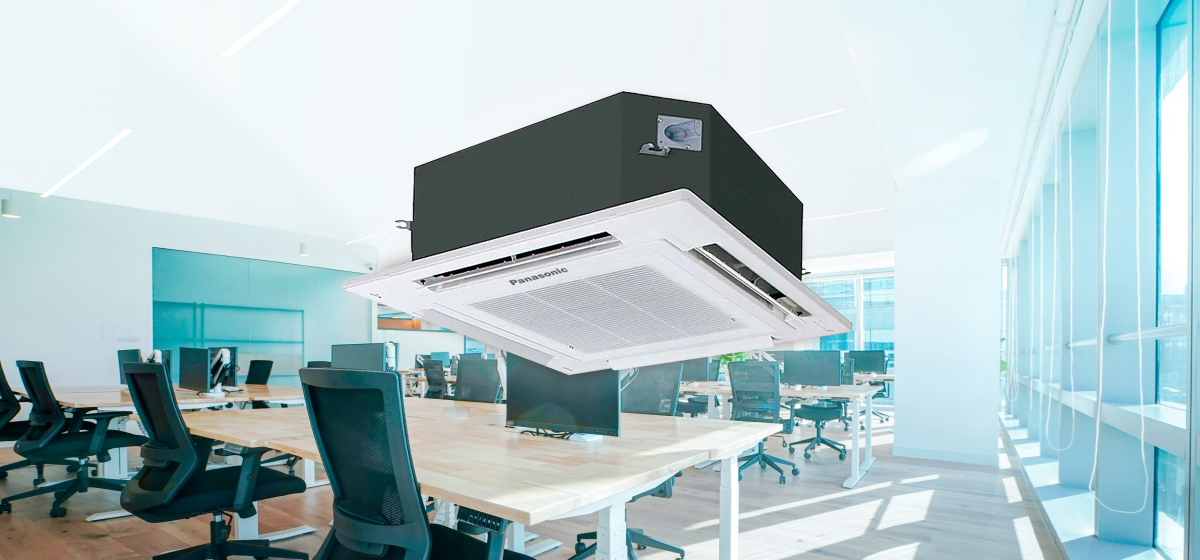 thiet-15 Thiết kế của máy lạnh âm trần Panasonic rất sang trọng và mang tính thẩm mỹ cao