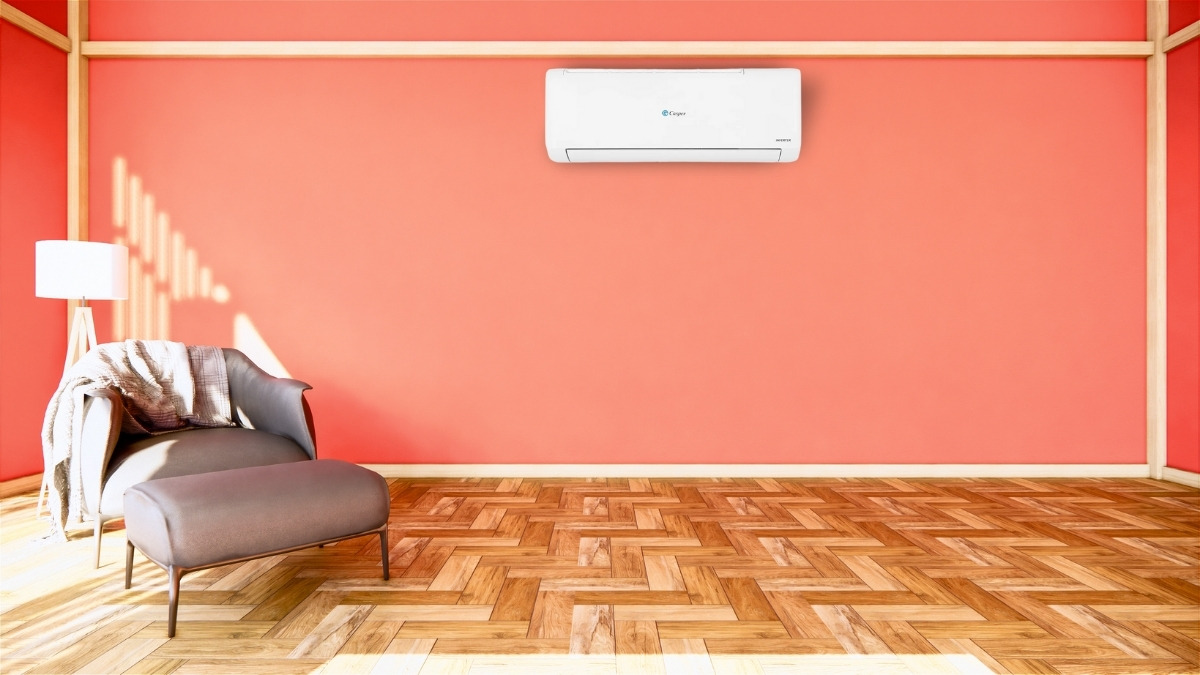 thiet-ke-may-lanh-inverter-casper-2-hp-tc-18is36 Máy Lạnh Inverter Casper 2 Hp TC-18IS36 sở hữu vẻ ngoài tối giản