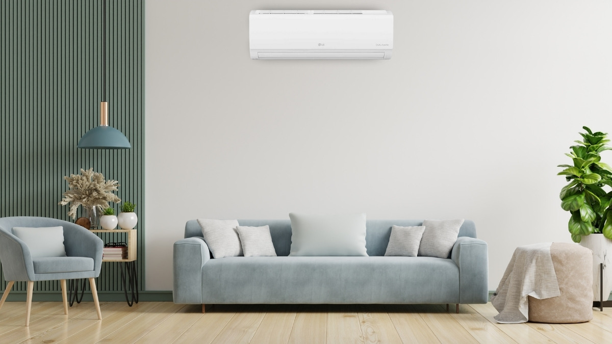 thiet-ke-may-lanh-lg-inverter-1-hp-v10win1 Máy Lạnh LG Inverter 1 Hp V10WIN1 sở hữu vẻ ngoài hiện đại