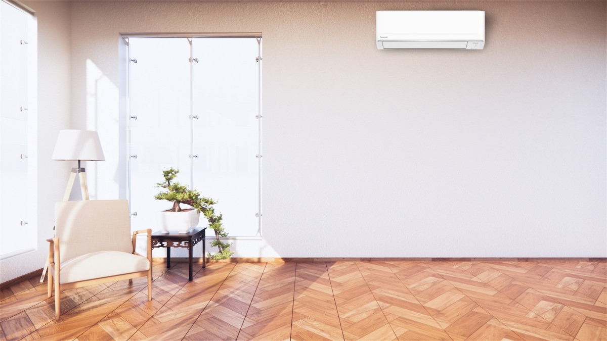 thiet-ke-may-lanh-panasonic-inverter-1-hp-cu-cs-pu9akh-8 Máy Lạnh Panasonic Inverter 1 Hp CU/CS-PU9AKH-8 sở hữu thiết kế tối giản, thanh lịch