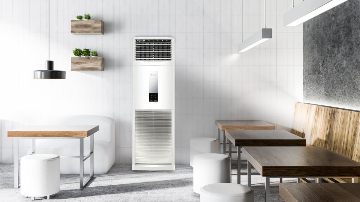 Thiết kế Máy Lạnh Tủ Đứng Panasonic Inverter 4 HP S-34PB3H5/U-34PSB3H5 (1 Pha)