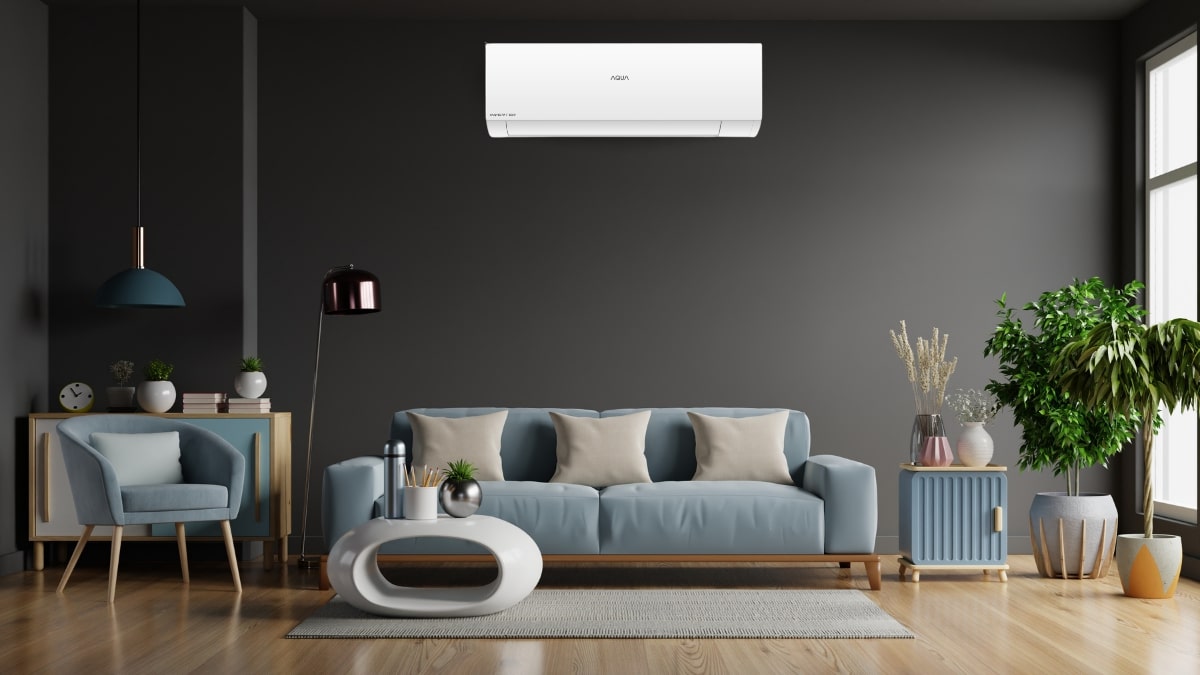 thiet-ke-may-lanh20-aqua-inverter-1-hp-aqa-kcrv10xaw Máy Lạnh AQUA Inverter 1 HP AQA-KCRV10XAW có thiết kế hiện đại