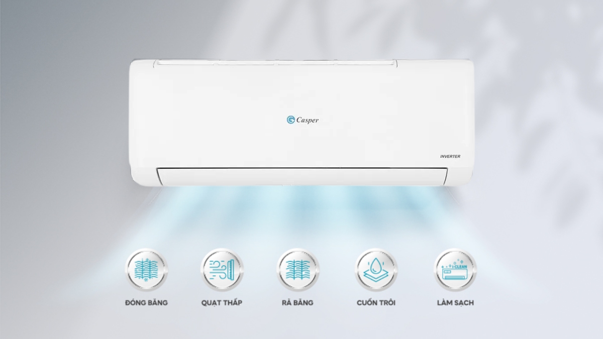 tinh-nang-tu-ve-sinh-tren-may-lanh-inverter-casper-2-hp-tc-18is36 Chức năng tự vệ sinh tiện lợi, duy trì hiệu quả hoạt động cho thiết bị