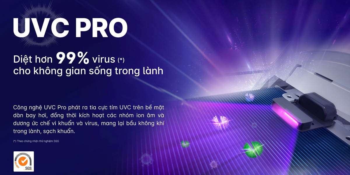 UVC Pro khử khuẩn bằng tia cực tím